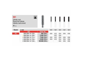 cylinder-round-end-881-chart