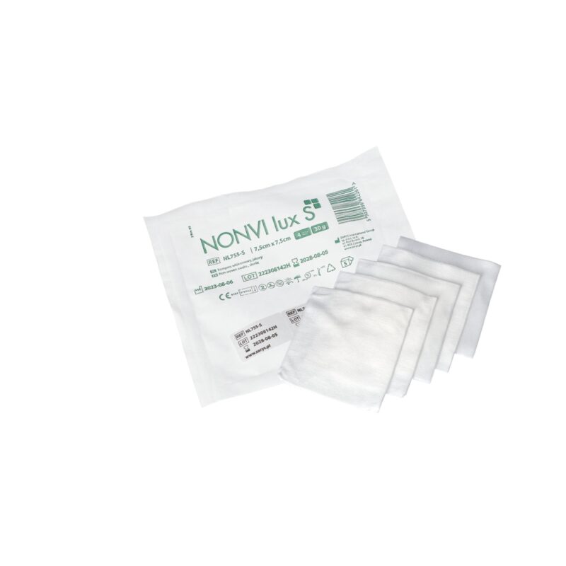 Zarys-Lausriidest-tampoon-steriilne-75cm-x-75cm-N5x25-NL755-S