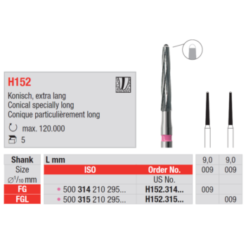 Edenta-Endo-puur-koonus-roosa-FG-H152