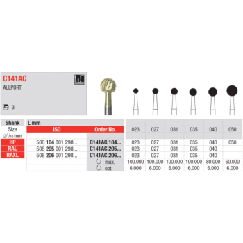 Edenta-Luupuur-Bone-Cutter-uemar-pall-ornaks-luu-preparatsiooniks-RAXL-C141AC