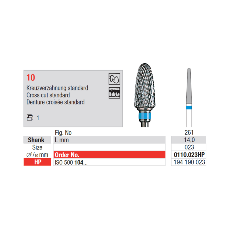 Edenta-TC-Cutter-cross-cut-coarse-abrasion-sinine-HP-0110-023HP