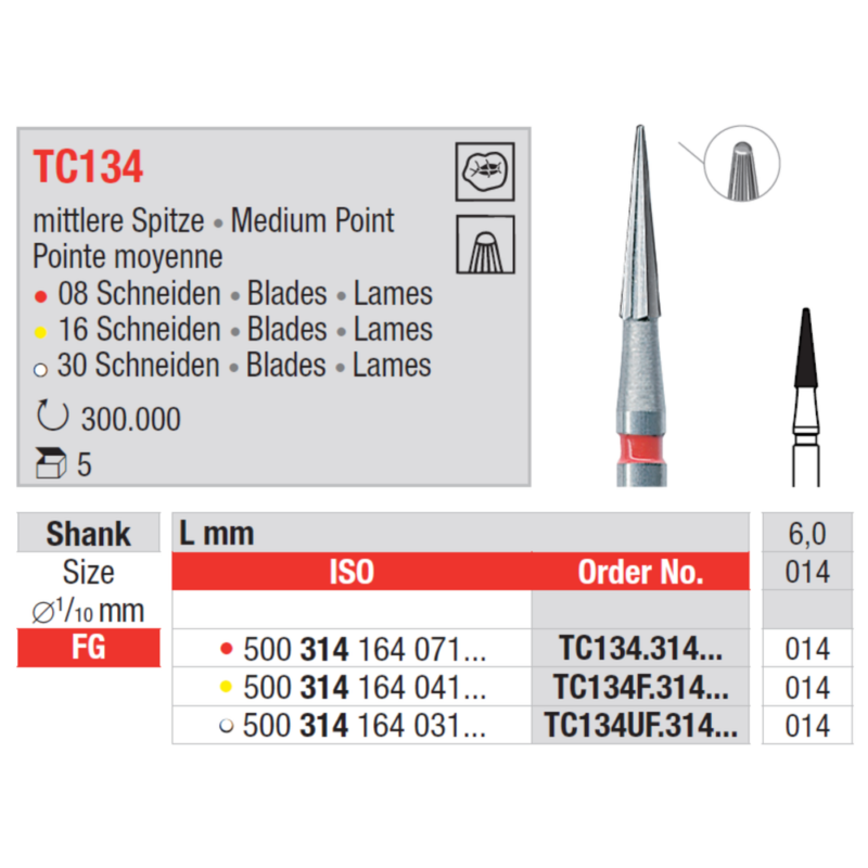 Edenta-TC-Finisher-vaeike-kooonus-16-laba-kollane-FG-TC134F