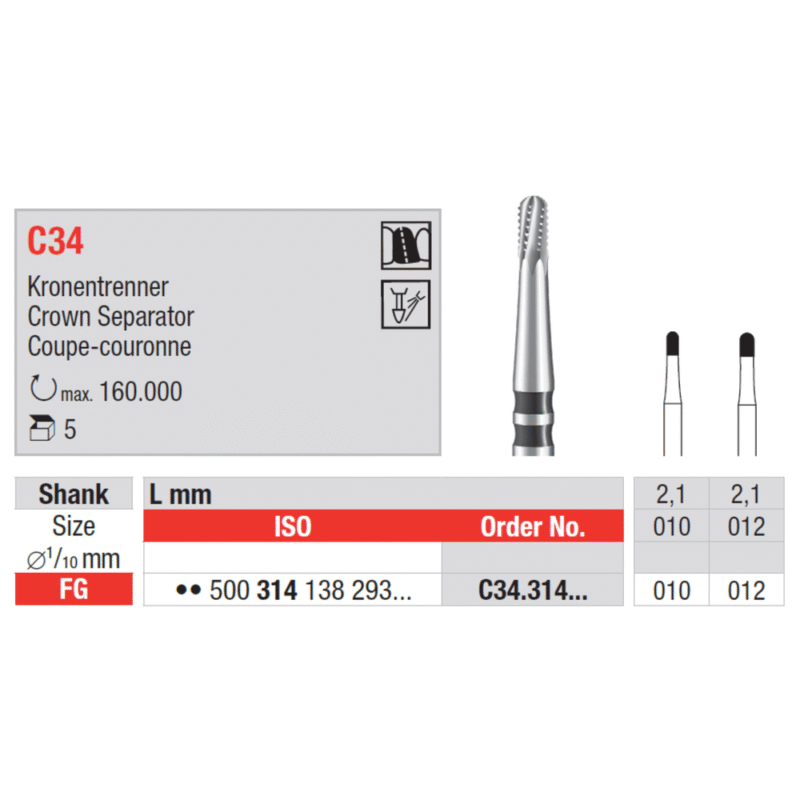 Edenta-Teemantpuur-Crown-Separator-mustmust-FG-C34