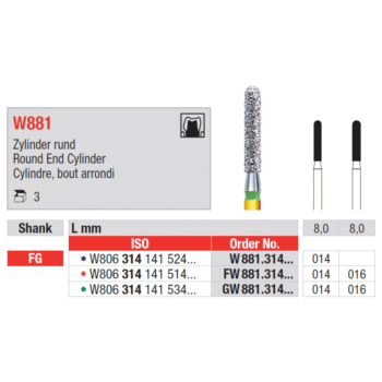 Edenta-Teemantpuur-White-Tiger-silinder-uemar-pea-roheline-FG-W881