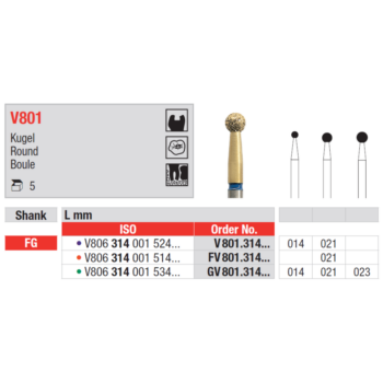 Edenta-Teemantpuur-kuldne-Diacut-uemar-pall-roheline-FG-V801