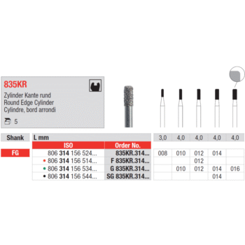 Edenta-Teemantpuur-silinder-sirge-pea-uemarad-servad-FG-835KR