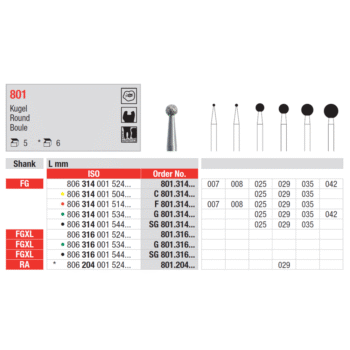 Edenta-Teemantpuur-uemar-pall-punane-FG-801-314-5