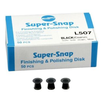 Shofu-Super-Snap-L507-poleerimisketas-Coarse-must-mini-50tk-L507