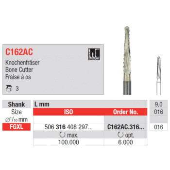 Edenta-Luupuur-Bone-Cutter-tugevdatud-tsirkoon-kattega-FGXL-C162AC