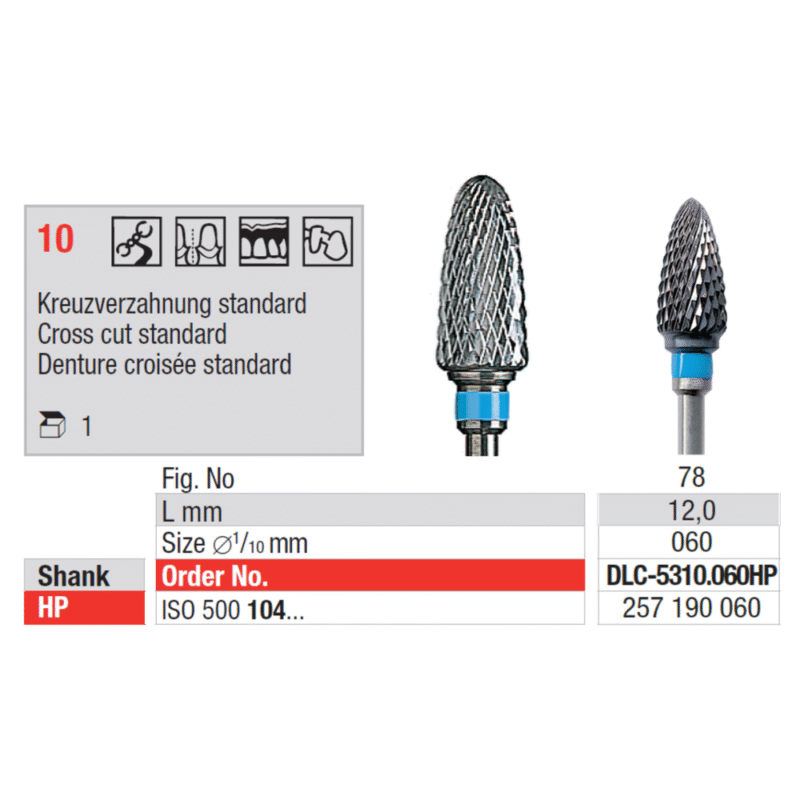Edenta-TC-Cutter-cross-cut-coarse-abrasion-sinine-HP-5310-060HP