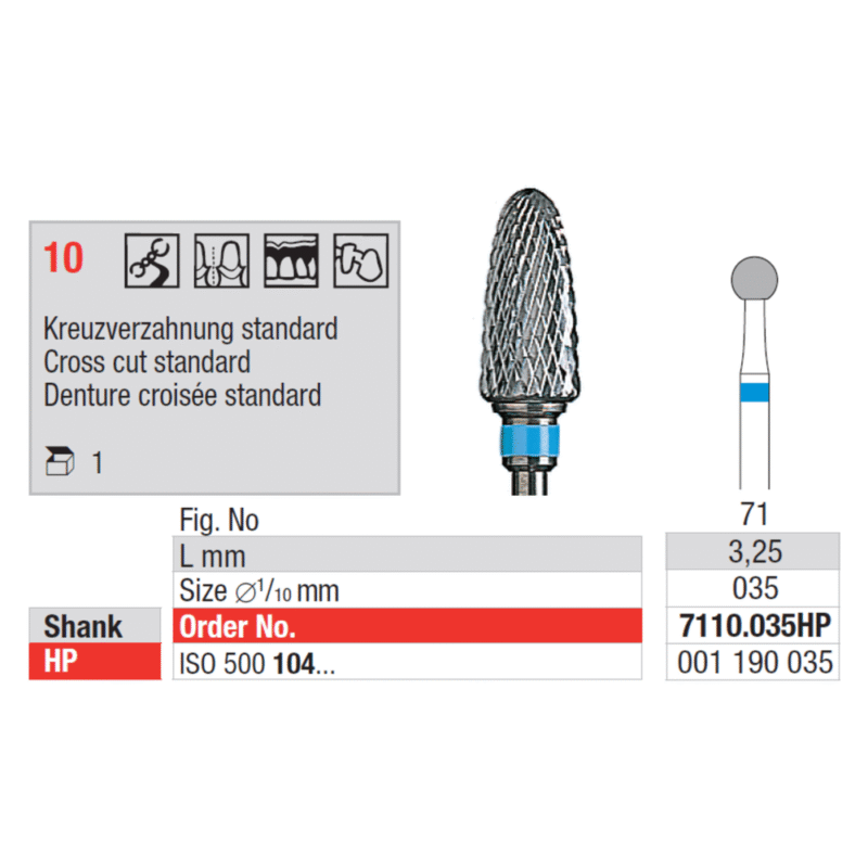 Edenta-TC-Cutter-cross-cut-coarse-abrasion-sinine-HP-7110-035HP