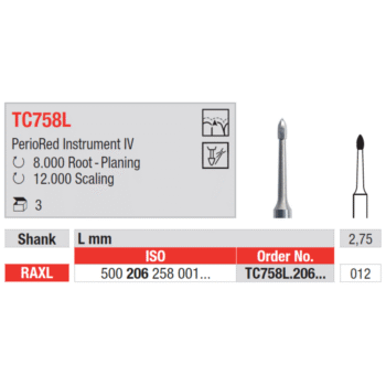 Edenta-Teemantpuur-Perio-Instrument-IV-TC758L