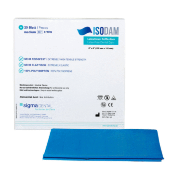 Sigma-Dental-Kofferdami-kumm-Isodam-Heavy-lateksivaba-helesinine-66152x152mm-20tk-574002