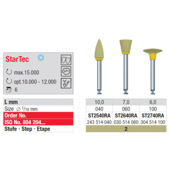 Edenta-Poleer-keraamikale-StarTec-cup-kollane-2-step-RA-ST2640RA