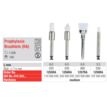 Edenta-Poleerimisharjake-prophylaxis-valge-medium-RA-1255RA-1256RA-1257RA-1259RA