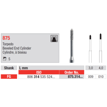 Edenta-Teemantpuur-torpedo-silinder-FG-875